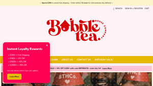 BTH | Distributors of Bubble Tea, Matcha, Iced Tea - bubble tea supplier