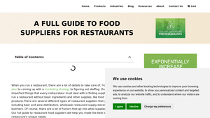 A Full Guide To Food Suppliers For Restaurants - Budget Branders - food supplier for restaurant
