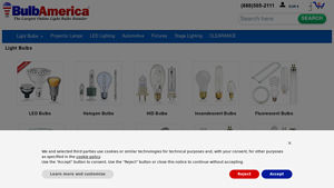 Light Bulbs - Buy Any Bulb Type at BulbAmerica.com - light bulb supplier