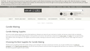 Candle Making | Wholesale Candle Supplies | Bulk Apothecary - candle wholesale supplier
