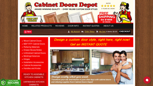 Cabinet Doors - DIY Cabinet Refacing Supplies | Replacement Cabinet ... - cabinet door supplier