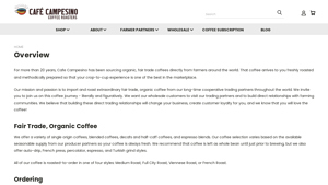 Fair Trade, Organic Wholesale Coffee Beans - Cafe Campesino - wholesale coffee suppliers