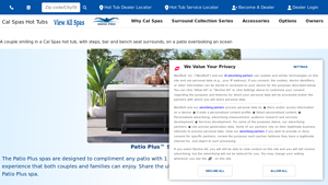 Spas, Hot Tubs & Swim Spas for Sale | Calspas.com - hot tub supplier