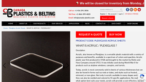 Plexiglass Acrylic Sheet Supplier in Toronto - Canada Plastics - acrylic sheet plexiglass suppliers