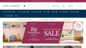 Welcome to Closs & Hamblin | Closs & Hamblin - curtain supplier and makers