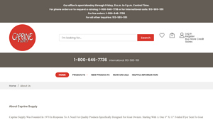 About Us - caprinesupply.com - goat supplier