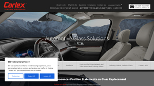 Automotive Glass Solutions - Carlex - auto glass suppliers