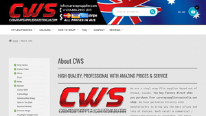Car Wrap Supplier - amazing prices & choices of vinyl wraps - CWS - car wrap supplier