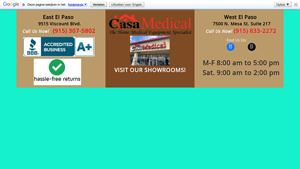 Medical Supply Store | El Paso, TX | Casa Medical - medical supplier store