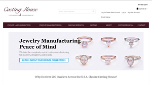 Custom Jewelry Manufacturer & Supplier | Casting House - earring supplier