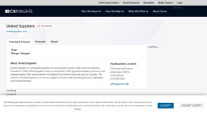 United Suppliers - Products, Competitors, Financials, Employees ... - united suppliers