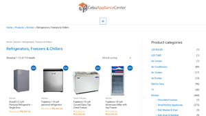 Refrigerators, Freezers & Chillers - Cebu Appliance Center - freezer supplier medan city indonesia freezer supplier