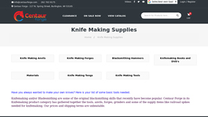 Knife Making Supplies | Browse Knife Making Supply and Bladesmithing ... - knife making supplier