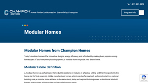 Modular Homes - Champion Homes - modular house suppliers