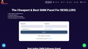 Cheapest SMM Panel India | Best SMM Panel for Resellers - main supplier of smm services