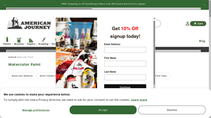 Watercolor Paints and Painting Supplies - Journey Art Supplies - watercolour paint suppliers