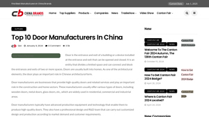 Top 10 Door Manufacturers In China - china wooden door supplier
