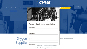 CHME Oxygen Supplies - oxygen equipment supplier