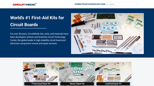 Circuit board rework and repair tools and materials - electronic board repair