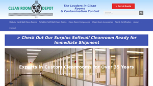 Modular Hard Wall and Soft Wall Cleanrooms | Clean Room Depot - modular clean room supplier