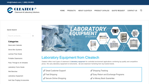 Laboratory Equipment, Instruments, & Supplies | Cleatech - lab equipment suppliers