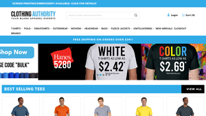 Wholesale Blank Clothing | Quality Apparel at Clothing Authority - apparel supplier in dunmore