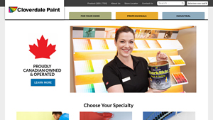 Cloverdale Paint | Interior & Exterior Paints, Stains and Supplies - paint supplier