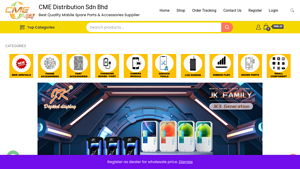 CME Distribution Sdn Bhd - Best Quality Mobile Spare Parts ... - handphone supplier