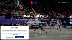 Hebei Enlio|Sports floor and Interlocking flooring manufacturer - indoor tennis table supplier china