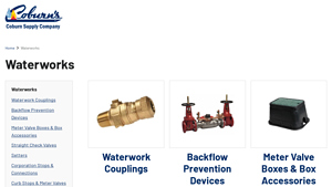 Waterworks | Coburn Supply - water works equipment supplier