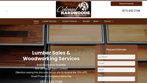 Lumber & Woodworking Colonial Hardwoods Springfield VA - wood floor suppliers
