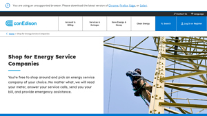 Shop for Energy Service Companies - Con Edison - cheapest energy supplier nyc