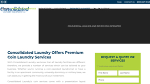 Commercial Washer and Dryer Coin Operated - Consolidated Laundry - coin operated laundry equipment supplier