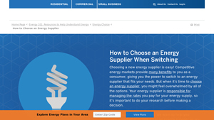 How to Choose & Switch Energy Providers | Constellation - energy supplier