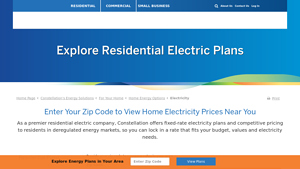 Compare Residential Electricity Rates & Plans | Constellation - electric supplier rates
