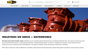 Waterworks - Core & Main - water works equipment supplier