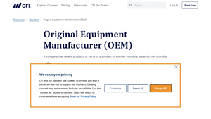 Original Equipment Manufacturer (OEM) - Corporate Finance Institute - original equipment supplier