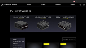 PC Power Supplies | Computer PSUs | CORSAIR - power supplier