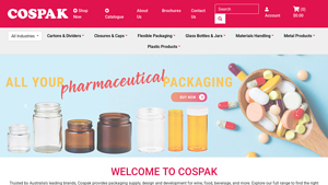 Australia's Trusted Packaging Supplier ... since 1969 - Cospak - glass jar supplier