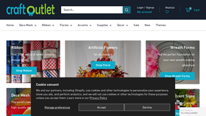 Wholesale Craft Supplies to the Public - CraftOutlet.com - craft supplies suppliers