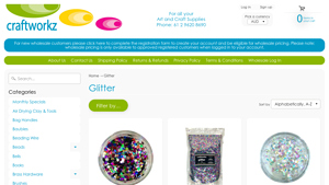 Wholesale Glitter Suppliers - Craftworkz - bulk glitter supplier