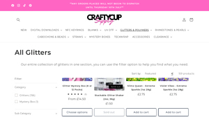 UK Glitter Supplies | Crafting Glitters | Wholesale | Sequins - bulk glitter supplier