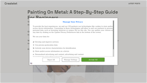 Painting On Metal: A Step-By-Step Guide For Beginners - Createlet - metal painting