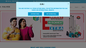 Pumps Manufactures in India - CRI Pumps - pump supplier