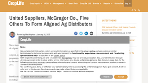 United Suppliers, McGregor Co., Five Others To Form Aligned Ag ... - united suppliers