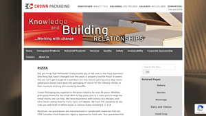 Pizza - Crown Packaging - pizza box supplier
