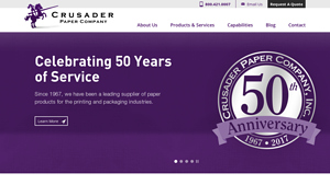 Crusader Paper Company | Laminated & Coated, Printing - paper supplier