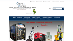 Cleaner Solutions | Janitorial, Carpet Cleaning, and Restoration ... - custodial supplier