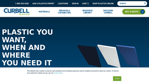 Plastic Materials | Research Plastics, Get A Quote, & Buy At Curbell ... - plastic sheet supplier