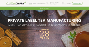 Private Label Tea Manufacturing | Tea Packaging | Custom Co-Pak - tea supplier